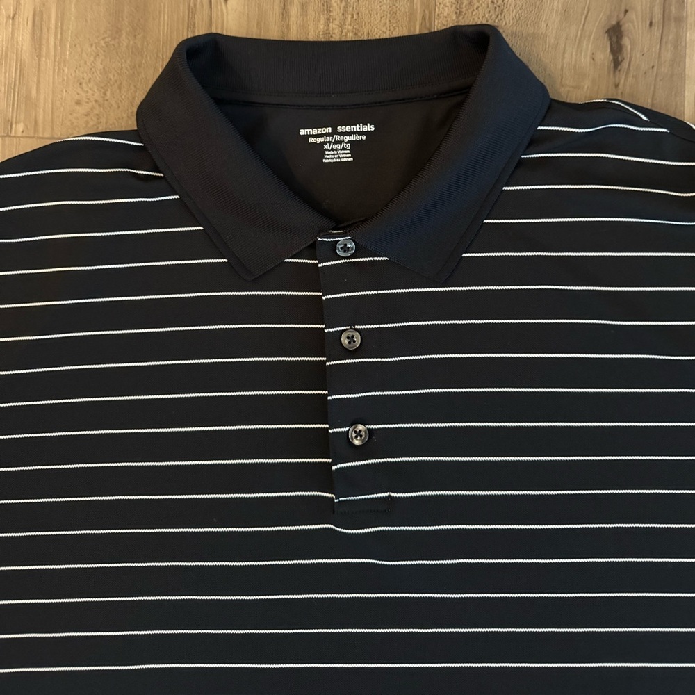 Men’s Polo Shirts Men's Polo Shirts XL Regular Fit Short Sleeve Shirts Set of 3 - Picture 4 of 13